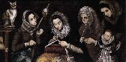 unknow artist The Family of El Greco painting